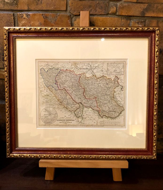 bosna i hercegovina fiziko-geografska karta